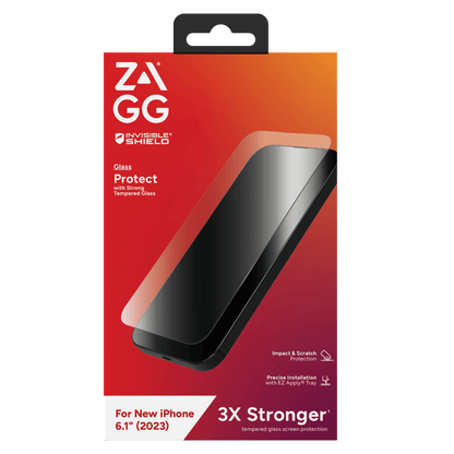 ZAGG InvisibleShield Glass Screen Protector for Apple iPhone 15