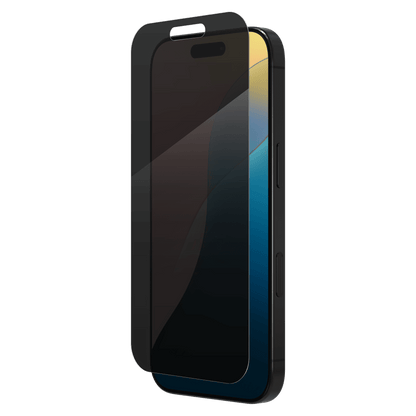 ZAGG Invisible Shield Glass Elite Privacy Screen Protector for Apple iPhone 16 Pro-Clear