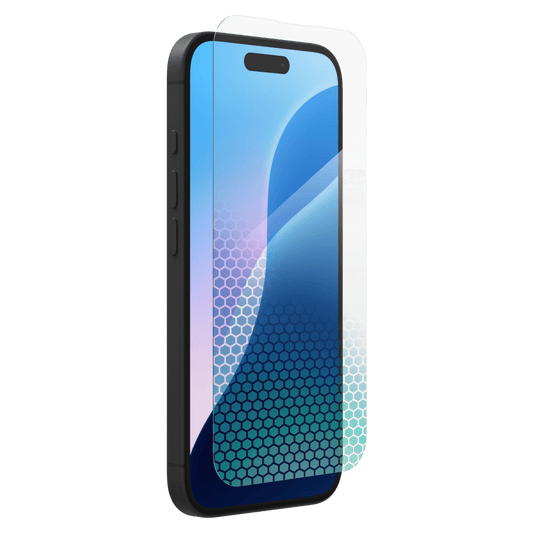 ZAGG InvisibleShield XTR4 Antimicrobial Glass Screen Protector for Apple iPhone 16 / iPhone 15-Clear by ZAGG