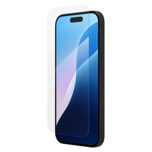 ZAGG InvisibleShield Antimicrobial Glass Screen Protector for Apple iPhone 16 / iPhone 15-Clear by ZAGG