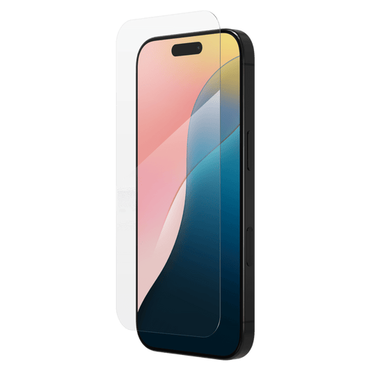 ZAGG InvisibleShield Antimicrobial Glass Screen Protector for Apple iPhone 16 Pro-Clear by ZAGG