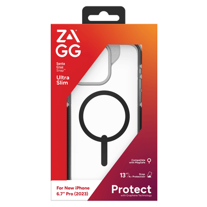 ZAGG Santa Cruz Snap MagSafe Case for Apple iPhone 15 Pro Max-- by ZAGG