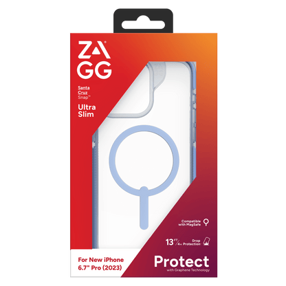 ZAGG Santa Cruz Snap MagSafe Case for Apple iPhone 15 Pro Max-- by ZAGG