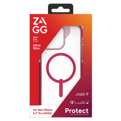 ZAGG Santa Cruz Snap MagSafe Case for Apple iPhone 15 Pro Max-- by ZAGG