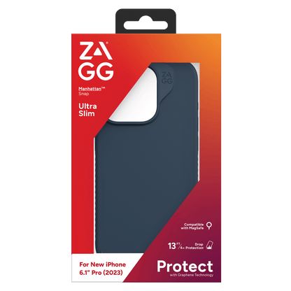 ZAGG Manhattan Snap MagSafe Case for Apple iPhone 15 Pro by ZAGG