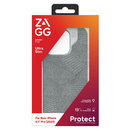 ZAGG London Snap MagSafe Case for Apple iPhone 15 Pro by ZAGG