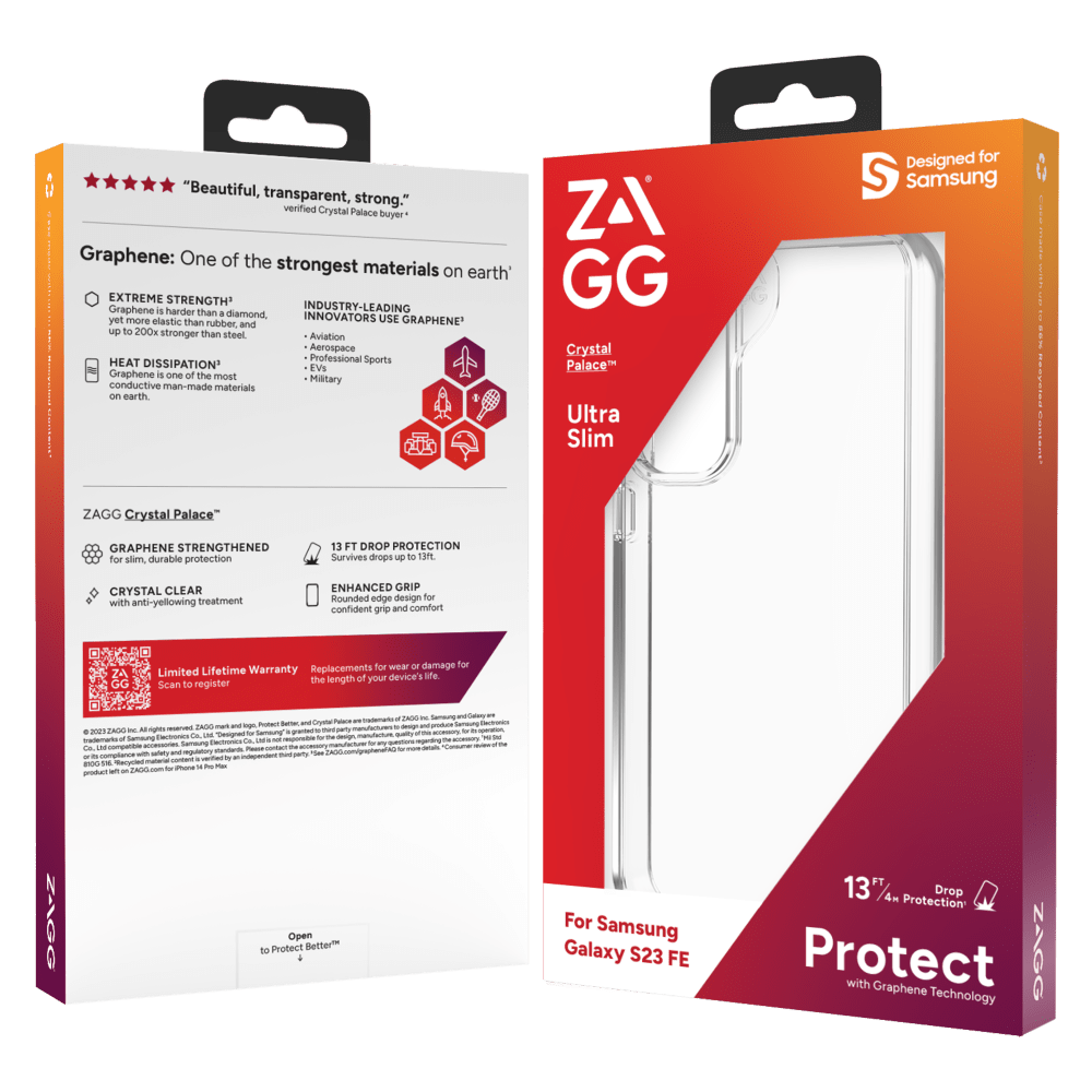 ZAGG Crystal Palace Case for Samsung Galaxy S23 FE by ZAGG