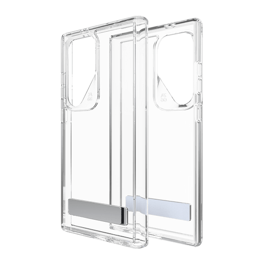 ZAGG Crystal Palace Case with Kick Stand for Samsung Galaxy S24 Ultra-Clear by ZAGG