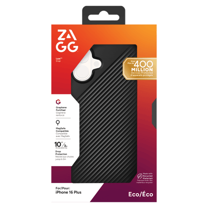ZAGG Luxe Snap MagSafe Case for Apple iPhone 16 Plus-- by ZAGG