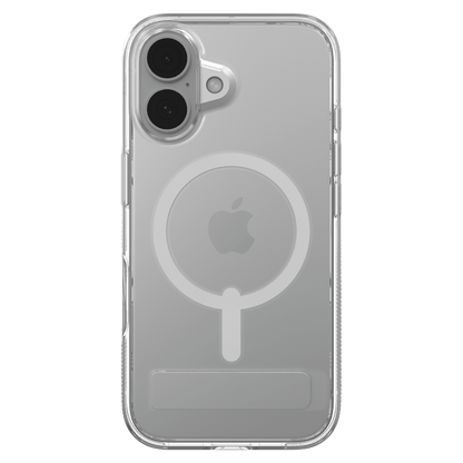 ZAGG Crystal Palace Snap MagSafe Case with Kickstand for Apple iPhone 16-Clear by ZAGG