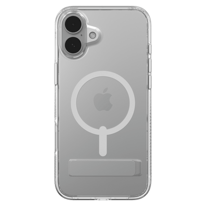 ZAGG Crystal Palace Snap MagSafe Case with Kickstand for Apple iPhone 16 Plus-Clear by ZAGG