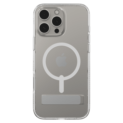 ZAGG Crystal Palace Snap MagSafe Case with Kickstand for Apple iPhone 16 Pro Max-Clear by ZAGG