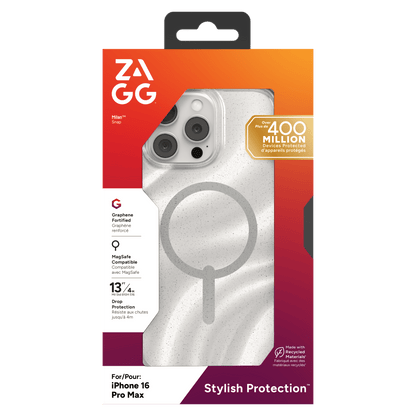 ZAGG Milan Snap MagSafe Case for Apple iPhone 16 Pro Max-- by ZAGG