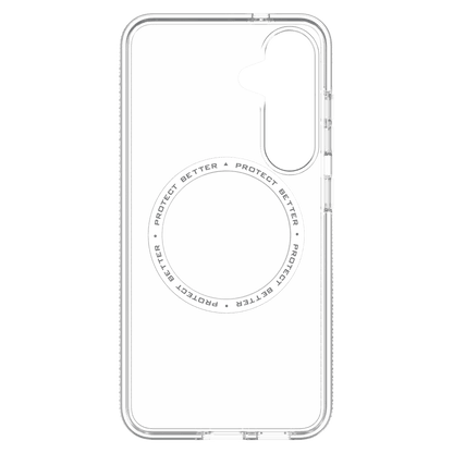 ZAGG Crystal Palace Snap MagSafe Case for Samsung Galaxy S 2025 Small-Clear by ZAGG