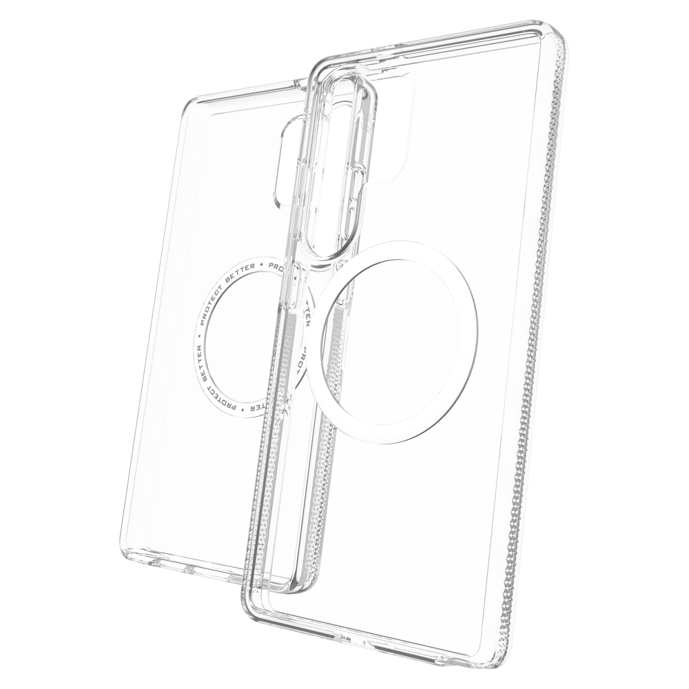 ZAGG Crystal Palace Snap MagSafe Case for Samsung Galaxy S 2025 Large-Clear by ZAGG