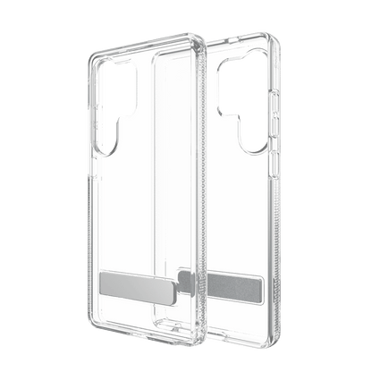 ZAGG Crystal Palace Case with Kick Stand for Samsung Galaxy S 2025 Large-Clear by ZAGG