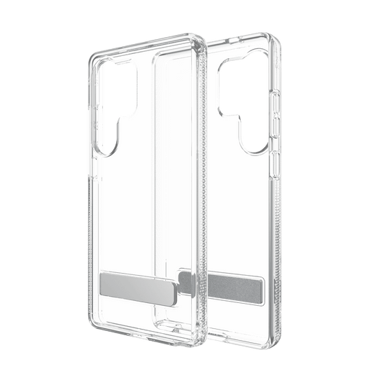 ZAGG Crystal Palace Case with Kick Stand for Samsung Galaxy S 2025 Large-Clear by ZAGG