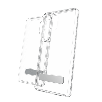 ZAGG Crystal Palace Case with Kick Stand for Samsung Galaxy S 2025 Large-Clear by ZAGG