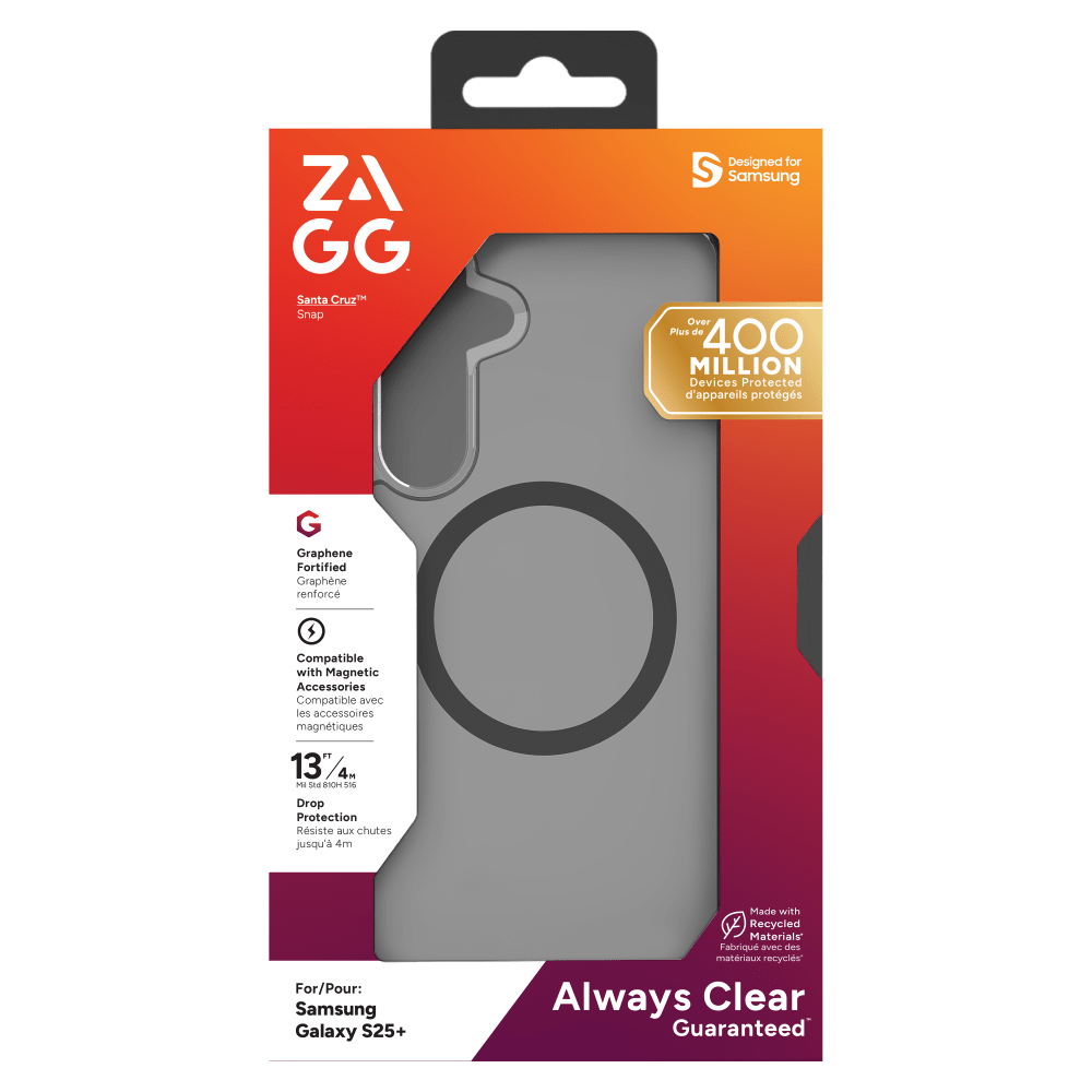 ZAGG Santa Cruz Snap MagSafe Case for Samsung Galaxy S 2025 Medium-- by ZAGG