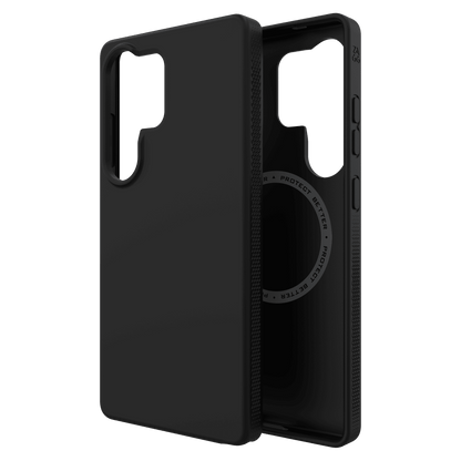 ZAGG Milan Snap Opaque Case for Samsung Galaxy S 2025 Large-Black