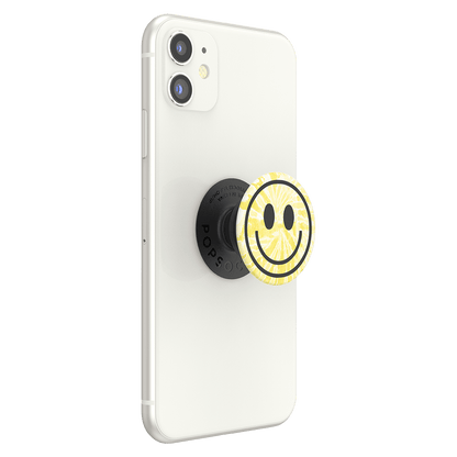 PopSockets PopGrip Black, White, Yellow by PopSockets