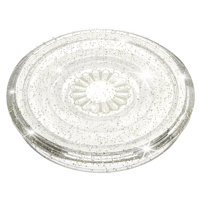 PopSockets PopGrip Clear, Silver by PopSockets