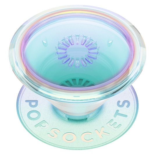 PopSockets PopGrip Premium Clear, Multi-Color