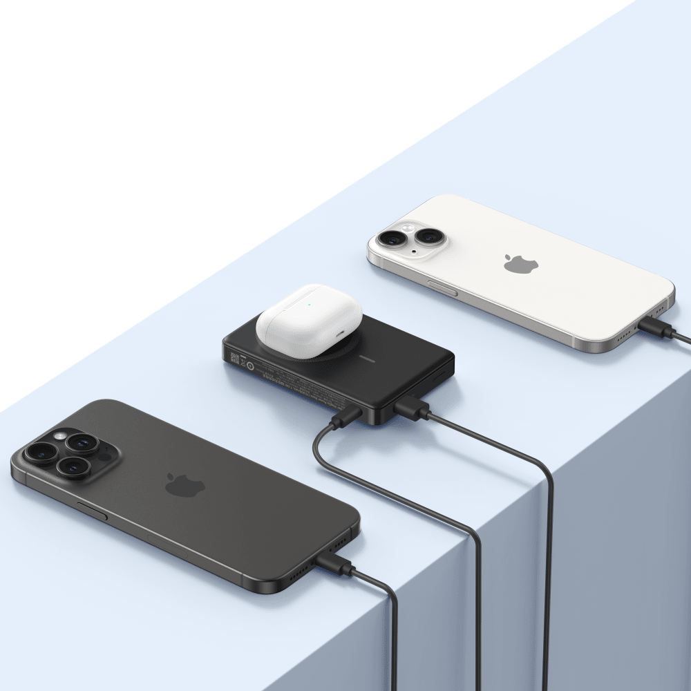 Anker MagGo Power Bank with Stand 10,000 mAh 7.5W-Black by Anker