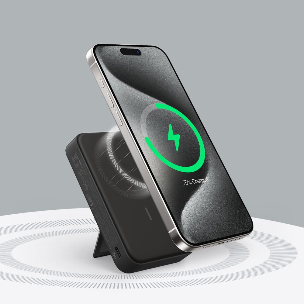 Anker Qi2 15W MagGo Power Bank 10,000 mAh-Black by Anker