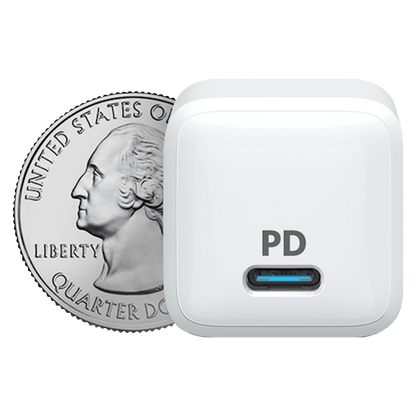 Anker PowerPort 3 Nano USB C Wall Charger 20W-White by Anker