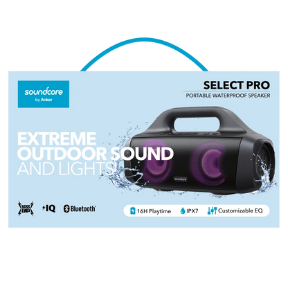 Soundcore - Select Pro Bluetooth Speaker - Black