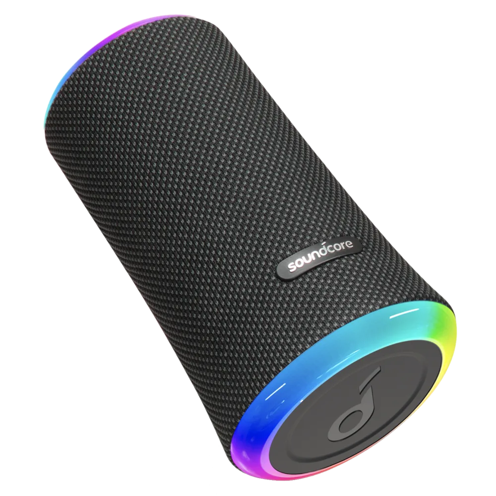 Soundcore - Flare 2 Bluetooth Speaker - Black