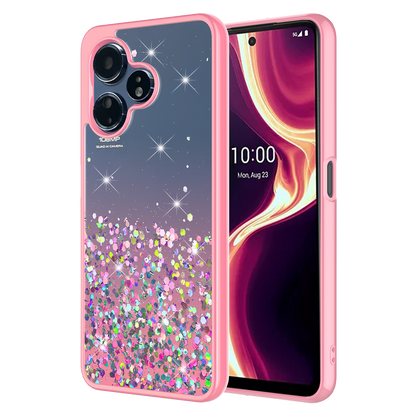 AMPD TPU / Acrylic Glitter Insert Case for Celero 3 Plus-- by AMPD