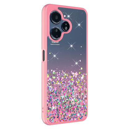 AMPD TPU / Acrylic Glitter Insert Case for Celero 3 Plus-- by AMPD