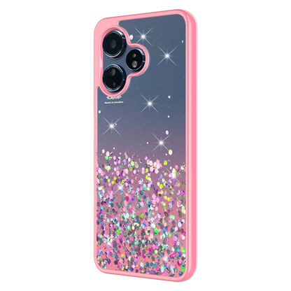 AMPD TPU / Acrylic Glitter Insert Case for Celero 3 Plus-- by AMPD