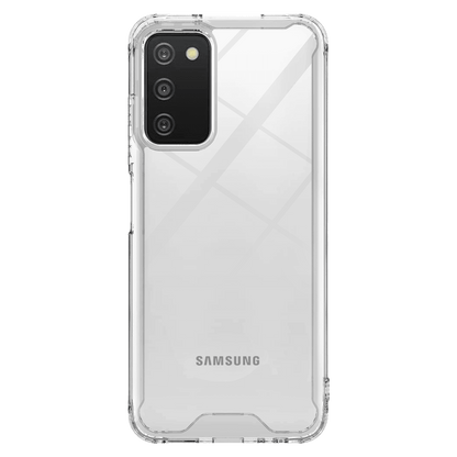 AMPD TPU / Acrylic Hard Shell Case for Samsung Galaxy A03s-Clear by AMPD