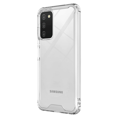 AMPD TPU / Acrylic Hard Shell Case for Samsung Galaxy A03s-Clear by AMPD