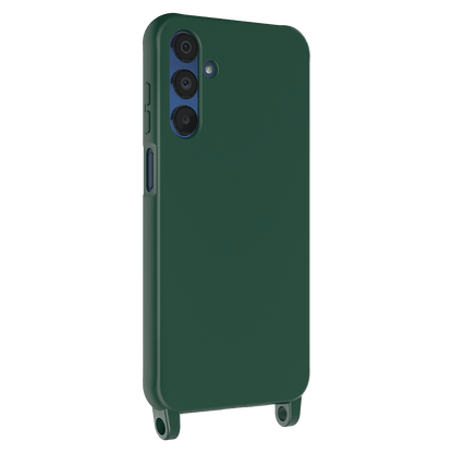 AMPD Real Feel TPU Crossbody Strap Case for Samsung Galaxy A15 5G by AMPD