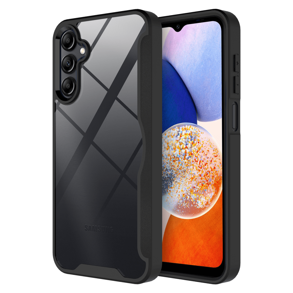 AMPD TPU / Acrylic Wallet Credit Card Case for Samsung Galaxy A15 5G