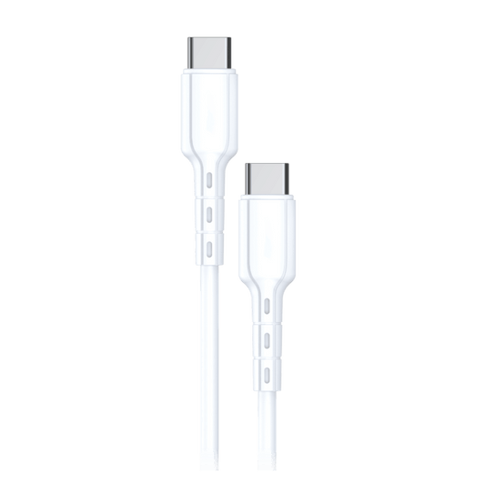 AMPD Type C to Type C USB Cable 3ft-White by AMPD
