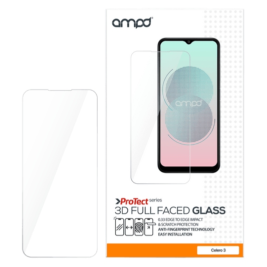 AMPD 0.33 Impact Tempered Glass Screen Protector for Celero5G SC