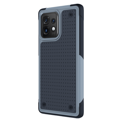 AMPD Dual Layer Rugged Case for Motorola Moto Edge Plus (2023)-Gray by AMPD