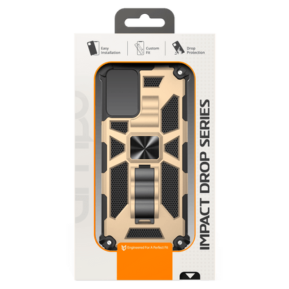 AMPD Dual Layer Kickstand Spiderweb Case for Motorola Moto G 5G (2024) by AMPD