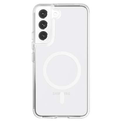 AMPD TPU / Acrylic Crystal Clear MagSafe Case for Samsung Galaxy S22-Clear by AMPD