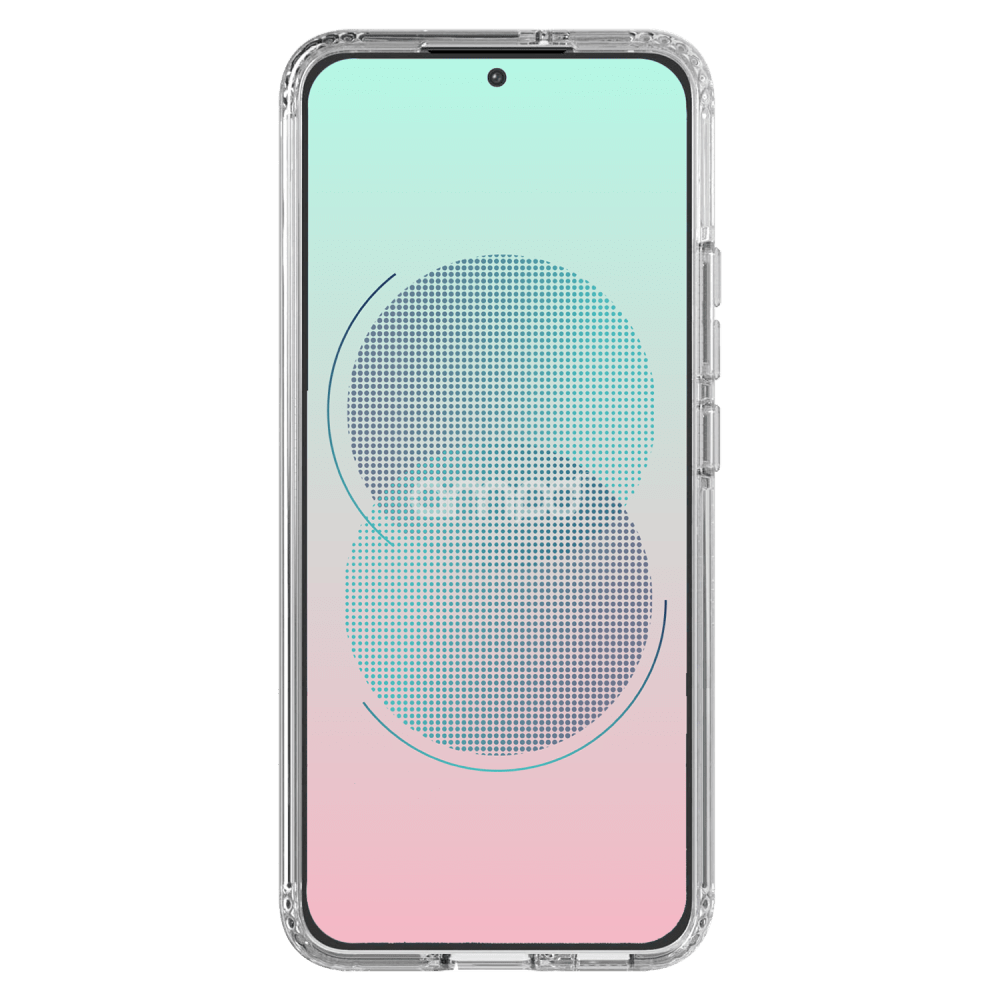 AMPD TPU / Acrylic Crystal Clear MagSafe Case for Samsung Galaxy S22 Plus-Clear by AMPD