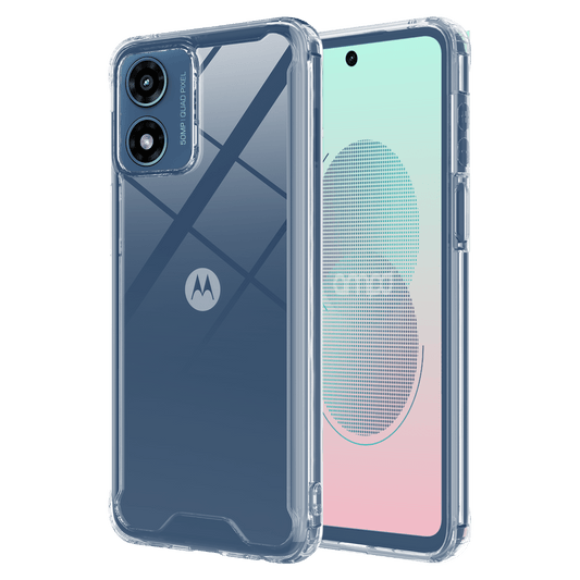 AMPD TPU / Acrylic Crystal Clear Case for Motorola Moto G Stylus 5G (2024)-Clear by AMPD