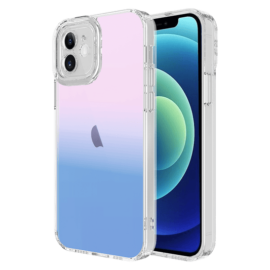 AMPD Acrylic Ice Holographic Case for Apple iPhone 12-Blue by AMPD