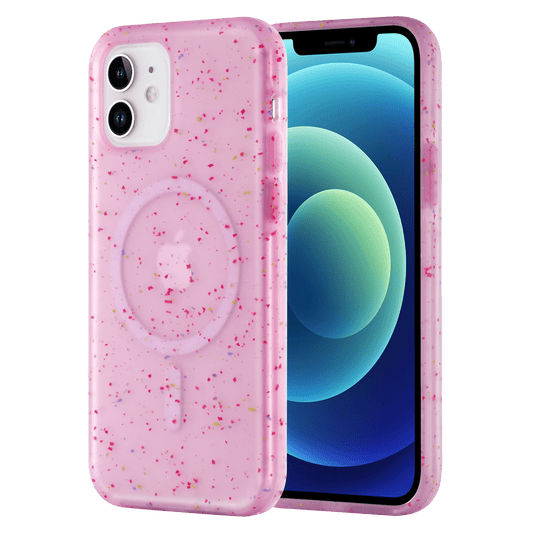 AMPD Jelly Confetti Soft Shell MagSafe Case for Apple iPhone 12 / iPhone 12 Pro-Purple by AMPD