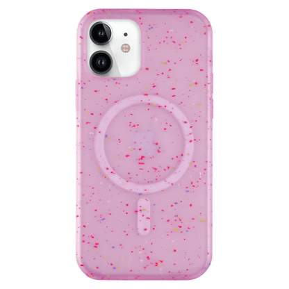 AMPD Jelly Confetti Soft Shell MagSafe Case for Apple iPhone 12 / iPhone 12 Pro-Purple by AMPD