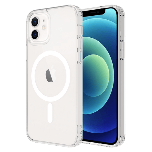 AMPD TPU / Acrylic Hard Shell MagSafe Case for Apple iPhone 12 / iPhone 12 Pro-Clear by AMPD